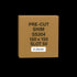 0.25mm Precut Alignment Slotted Shim 150x150 Slot 50mm Pack of 10